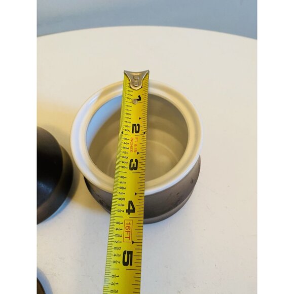 Vintage Casual Ceram Regency Stoneware Creamer and Sugar Bowl - Picture 11 of 13